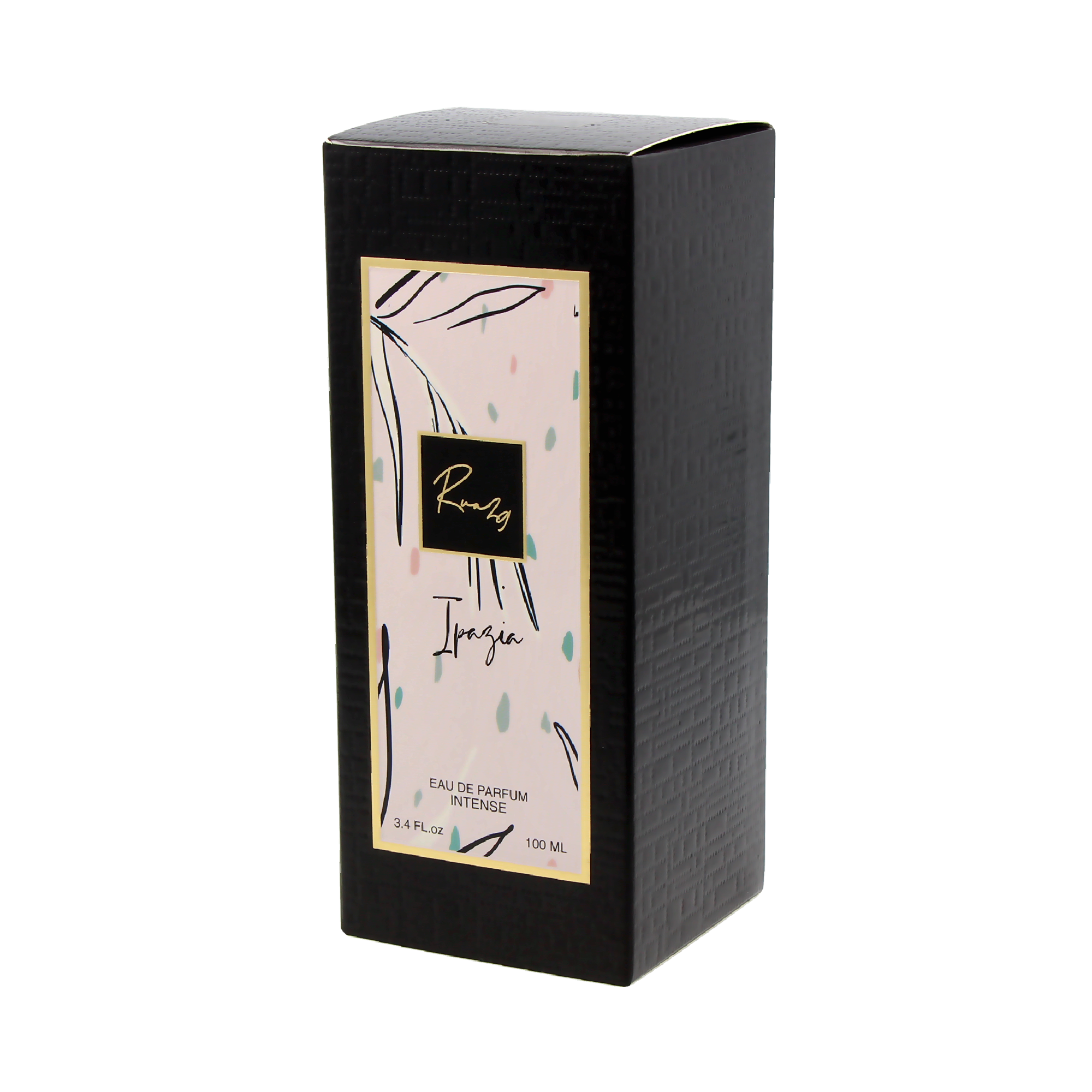 Bottle of Ipazia Eau De Parfum showcasing its elegant design and captivating fragrance.